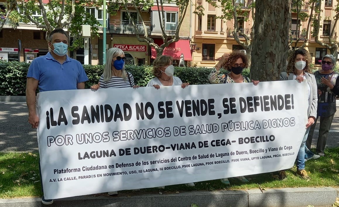 EL PSOE DE LAGUNA DE DUERO CON LA SANIDAD PÚBLICA