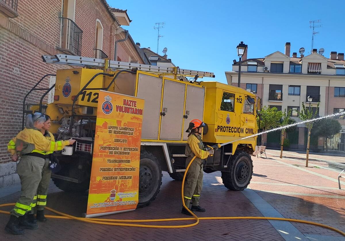 MOCIÓN DE URGENCIA EN APOYO A TODA LA AGRUPACIÓN DE VOLUNTARIOS QUE  COMPONEN LA PROTECCIÓN CIVIL DE LAGUNA DE DUERO Y EN RECHAZO AL CESE DE SU JEFATURA