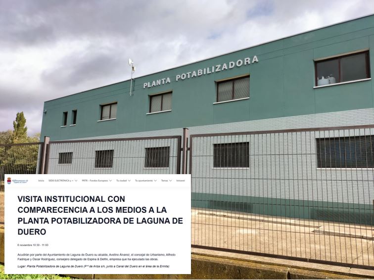 EL EQUIPO DE GOBIERNO NO INVITA A LA OPOSICIÓN A LA PRESENTACIÓN INSTITUCIONAL DE LA PLANTA POTABILIZADORA A LA PRENSA