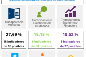 LA TRASPARENCIA DEL EQUIPO DE GOBIERNO SE LIMITA A UN PORTAL SEMIVACIO Y AL INCUMPLIMIENTO REITERADO DE LA LEY EN ESTA MATERIA